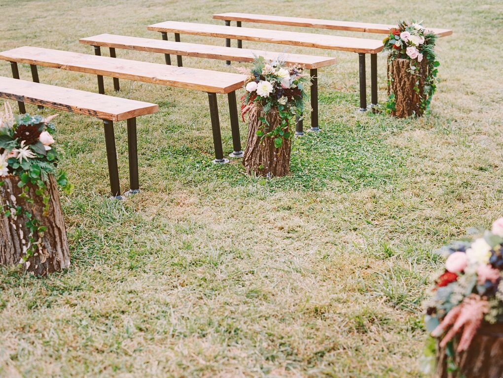 Industrial Wooden Benches rentals online 55/day