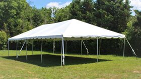 Image of a Frame Tent 20' X 30' White Top - APR