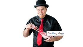 Image of a Strolling Magician