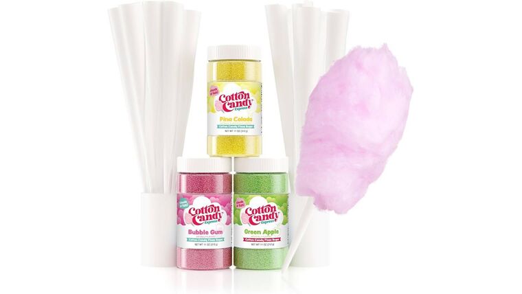 Floss - Cotton Candy product with 50 cones rental in Kansas City