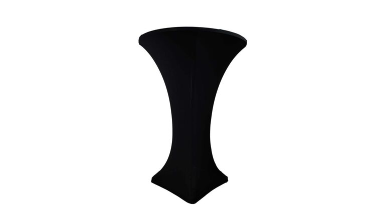 30 inch Cover Cocktail Table Cover 30" - Black