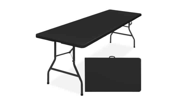 Table 8 Rectangle Banquet Table 8ft x 30 inch - Fold in Half