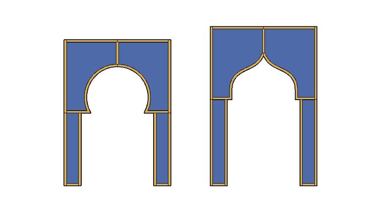 Alma Archway TOP ONLY [Circle] : goodshuffle.com