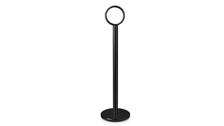 8" Black Table Number Holders : goodshuffle.com