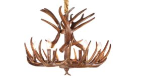 Image of a Antler Resin Chandelier (Medium)