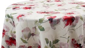Image of a 108" Rd. Linens - Alana - Red