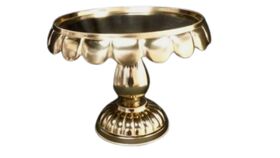 Image of a "Dolores" Gold Cake Stand