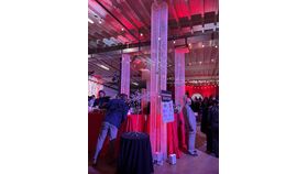 Image of a 9' Crystal Column