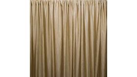 Image of a Antique Gold Tergalet Drape (20 ft H x 8 ft W)