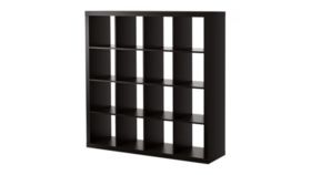 Image of a Bar Back / Bookshelf- Black