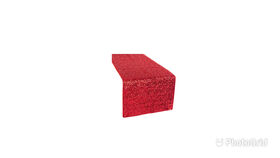Image of a Table Runner - Sequin (Red)