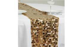Image of a Table Runners - Sequin Payette (Gold)