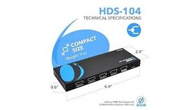 Image of a * Kit HDMI Splitter 1x4 HDS-104