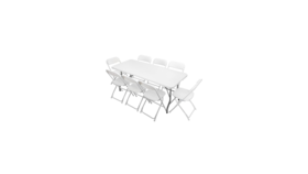 Image of a 100 PERSON - TABLES & CHAIRS PACKAGE