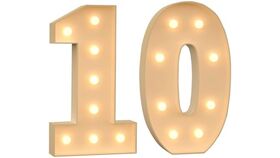 Image of a "10" Marquee Set