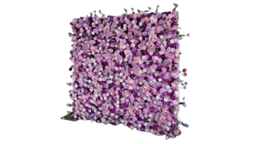 Image of a 5-D Purple 8 x 8 Flower Backdrop