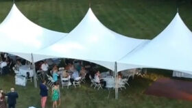 Image of a 20x60’ High-Peak-Frame Tent