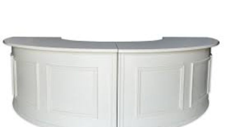 #99 Modern Round Bar - 1 Quarter Section : goodshuffle.com