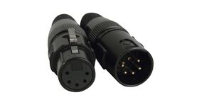 Image of a 100' PURPLE DMX 5PINS