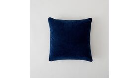 Image of a Pillow // 18" Dark Navy Velvet