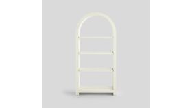 Image of a Haven Arched Shelves- Ivory