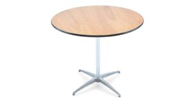 Image of a 24" Round Cocktail Table 42" Tall