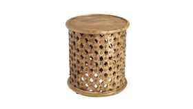 Image of a 18" Carved Side Table