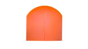 Image of a (Faris) 8' 3D Arch Wall - Customizable