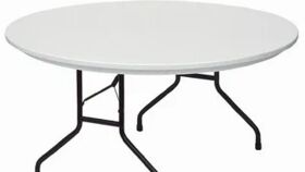 Image of a 60" round tables