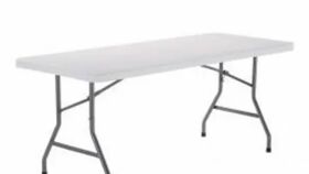 Image of a 6' rectangle tables