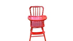Baby Wooden High Chair image