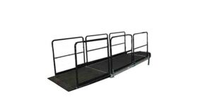 Image of a Ramp-KIT-AS2100-24" High without Hand Rails-Vertical Guard Rails