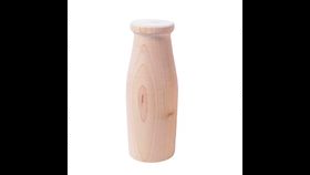 Image of a 1 lb Wooden Milk Bottle Rental