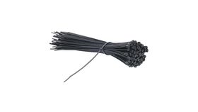 Image of a 11 In. Black Cable Zip Ties