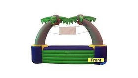 Image of a 13' Inflatable Palm Tree Haweaiian Luau Bar Rental