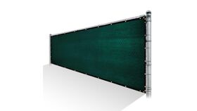 Image of a 100' x 5.8' Privacy Wind Screen Rental - Green