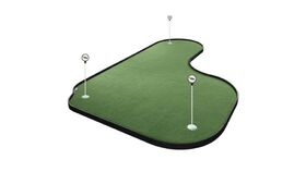 Image of a 8' x 12' Tour Links Indoor/Outdoor Mini Golf Putting Green 3 Pin Game