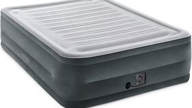 Image of a Intex Comfort Plush Elevated Dura-Beam Airbed with Internal Electric Pump, Bed Height 22", Queen