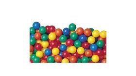 Image of a 100 pcs Crush-Proof Phthalate Free non-PVC Plastic Ball Pit Balls in 5 Colors - 2.5" Air-Filled Game