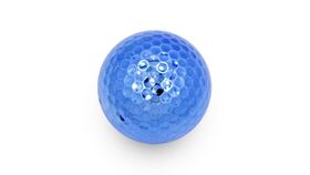 Image of a Ball - Metallic Blue Golf Ball