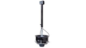 Image of a Misting - Low Pressure 12" Black CentralMist Ceiling Mount Centrifugal Misting Fan