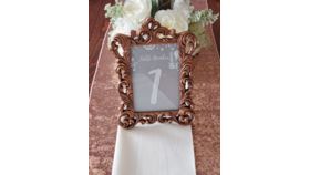 Image of a Framed Place Card Holder