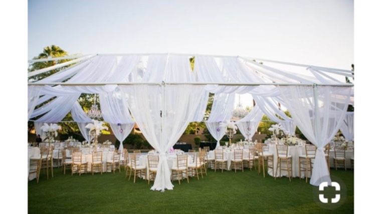 Tent Draping : goodshuffle.com