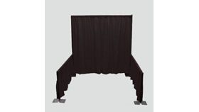 Image of a Pipe & Drape Booth 10ft