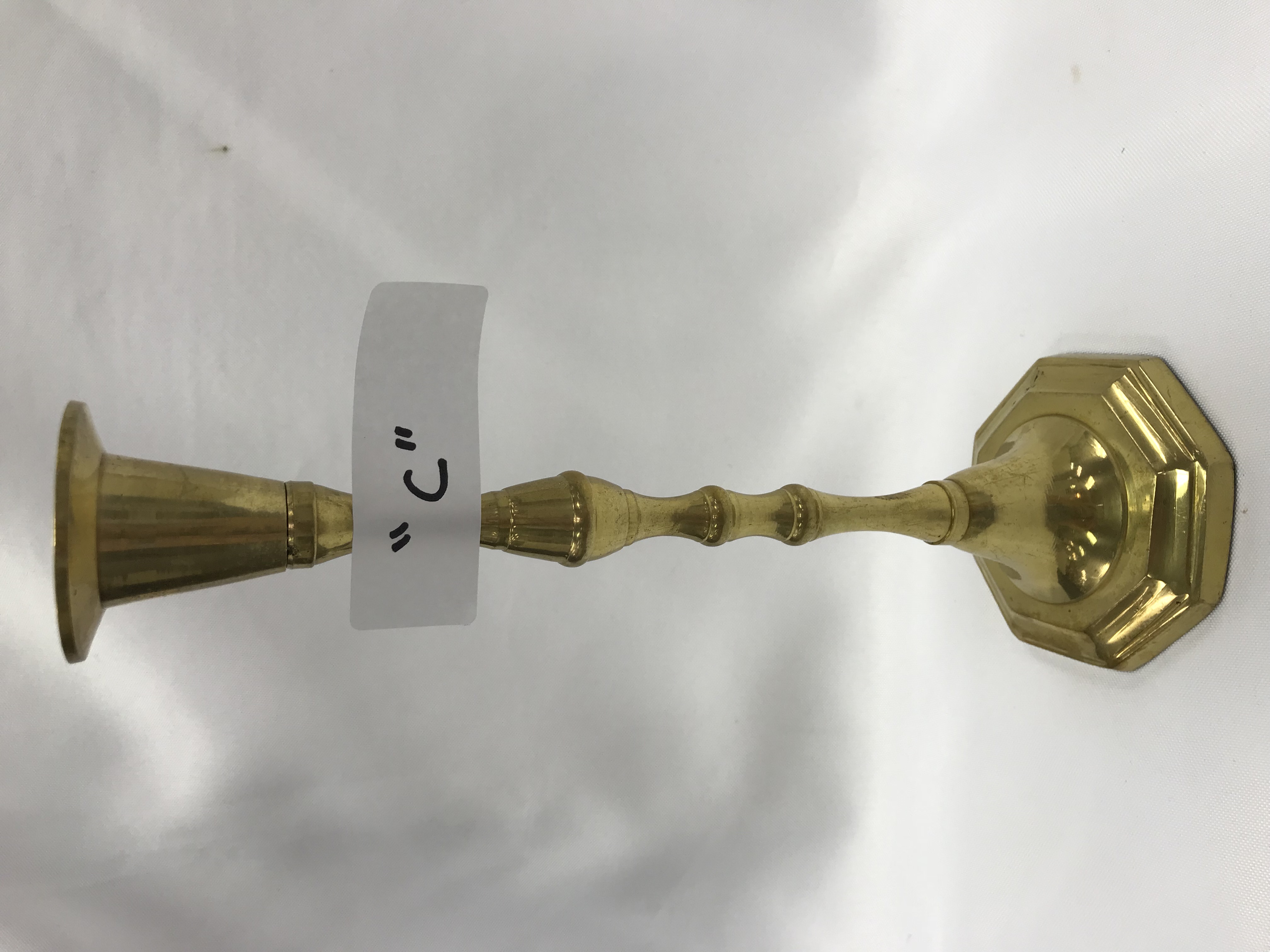 Brass Candlestick "C" available to rent online