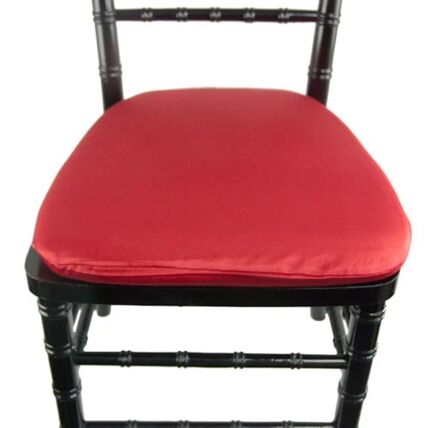 Lamour Satin Red cushion cover rental