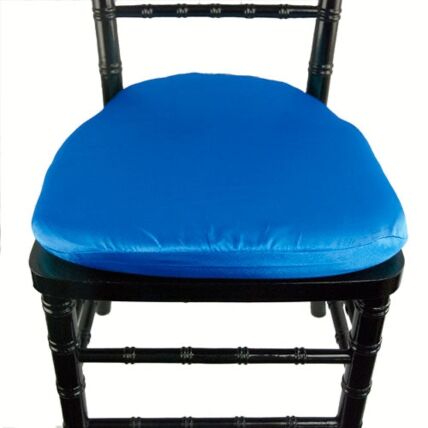 Crepe Back Satin Royal Blue cushion cover rental