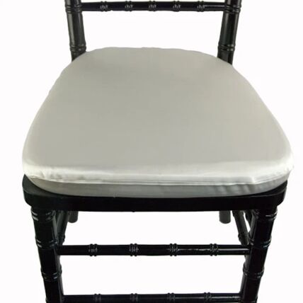 Lamour Satin Ivory cushion cover rental