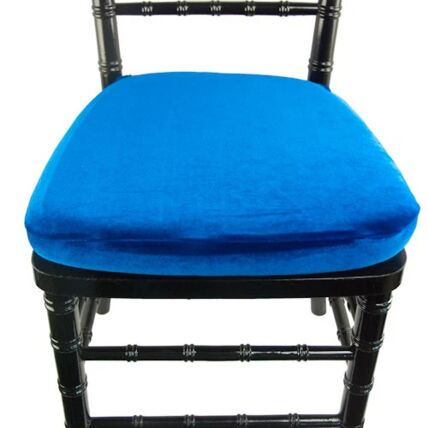 Velvet Cobalt Blue cushion cover rental