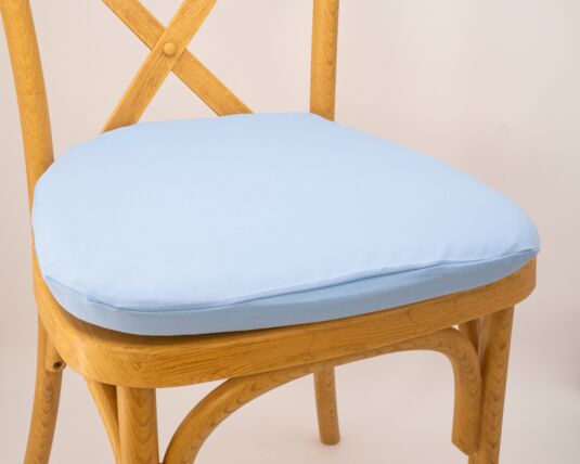 Polyester Light Blue cushion cover rental